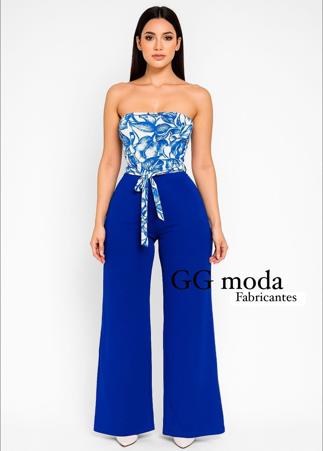 Palazzo straple floral